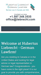 Mobile Screenshot of liebrecht.com